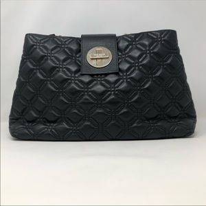 Kate Spade leather quilted satchel